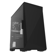 Корпус Zalman Z1 Iceberg Black Mid Tower (mATX/Mini-ITX, без БП, Steel, Plastic, Tempered Glass)