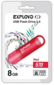 EXPLOYD 8GB-570-красный