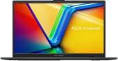 Ноутбук 15.6" Asus Vivobook Go E1504GA-BQ150 черный N200 8GB/256GB UHDGr noOS (90NB0ZT2-M00600)