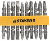 STAYER MASTER 2605-H10_z01 набор бит в держателе (уп.10шт)