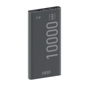 HIPER METAL 10K SPACE GRAY Мобильный аккумулятор 10000mAh 2.4A 2xUSB темно-серый