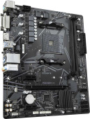 Материнская плата Gigabyte A520M H Soc-AM4 AMD A520 2xDDR4 mATX AC`97 8ch(7.1) GbLAN RAID+DVI+HDMI