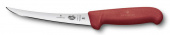 Нож кухонный Victorinox Fibrox (5.6611.12) стальной разделочный лезв.120мм прямая заточка красный