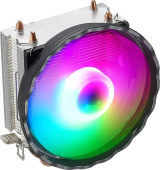 Кулер для процессора Formula Astral FRPW 2P RGB Soc-AM5/AM4/1200/1700/1851 черный 4-pin 17-34dB Al+Cu 90W Ret
