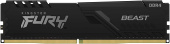 Память DDR4 32Gb 3200MHz Kingston KF432C16BB/32 Fury Beast Black RTL Gaming PC4-25600 CL16 DIMM 288-pin 1.35В dual rank с радиатором