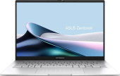 Ноутбук 14" Asus Zenbook 14 OLED UX3405MA-QD993 серебристый Intel Core Ultra 9 185H 16Gb/512Gb Intel Arc noOS (90NB11R2-M01SV0)