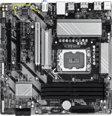 Материнская плата Gigabyte B860M DS3H Soc-1851 Intel B860 4xDDR5 mATX