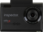Видеорегистратор с радар-детектором Inspector AtlaS GPS ГЛОНАСС черный 135° 2560x1440 Wi-Fi
