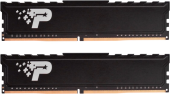 Оперативная память DDR 4 DIMM 16Gb (8Gbx2) PC21300, 2666Mhz, PATRIOT SL Premium (PSP416G2666KH1) (retail)