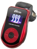 Автомобильный FM-модулятор Ritmix FMT-A720 красный SD USB PDU (15116561)