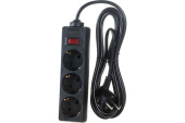 Сетевой удлинитель ExeGate EC-3-3B 3 роз. 3м черный (EX279351RUS)