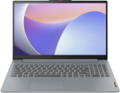 Ноутбук 15.6" Lenovo IdeaPad Slim 3 15IAH8 серый i5-12450H 8GB/512GB UHDGr noOS (83ER007PRK)