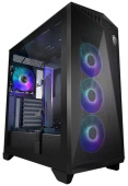 Корпус MSI MPG GUNGNIR 300R AIRFLOW Midi Tower, EATX ,2xUSB 3.2 Gen 1, 1xUSB 3.2 Gen2 Type-C, 4x120mm PWM ARGB Fan, ARGB+PWM Control Board, Tempered