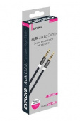 Exployd EX-K-641 AUX Jack 3,5mm (M) - Jack 3,5mm (M) круглый нейлон 1M чёрный SONDER