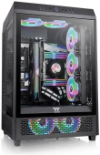 Корпус Thermaltake The Tower 500 черный без БП ATX 1x120mm 3x140mm 4xUSB3.0 2xUSB3.1 audio bott PSU