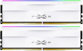 Модуль памяти Silicon Power 32GB 5600МГц XPOWER Zenith RGB DDR5 CL40 DIMM (KIT of 2) 2Gx8 SR White