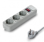 EXEGATE SP-3-3G (3 роз/3M/евровилка) серый
