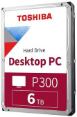Жесткий диск 6Tb Toshiba Original SATA-III HDWD260UZSVA Desktop P300 (5400rpm) 128Mb 3.5"