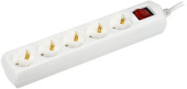 Сетевой удлинитель IEK У05В 5роз. 7м белый (WYP10-10-05-07-ZK-G)