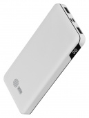 Мобильный аккумулятор Cactus CS-PBFSKT-10000 10000mAh 2.1A 2xUSB белый