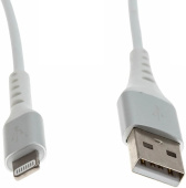 Кабель Cactus CS-LG.USB.A-1 USB (m)-Lightning (m) 1м белый блистер