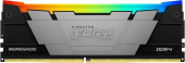 Память DDR4 8Gb 4000MHz Kingston KF440C19RB2A/8 FURY Renegade RGB Black XMP Non-ECC Unbuffered