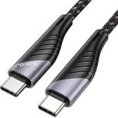 Кабель Hoco U95 PD IPH 01481 USB Type-C(m) - USB Type-C(m) 1м черный