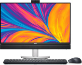 Моноблок 23.8" Dell Optiplex 7420 Full HD i3 14100T 8Gb/256Gb UHDG 730 CR Linux Ubuntu GbitEth WiFi BT 130W клавиатура мышь Cam черный 1920x