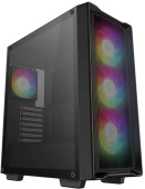 Корпус Deepcool CC560 Mesh V2 черный без БП ATX 4x120mm 5x140mm 2xUSB3.0 audio bott PSU