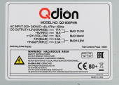Блок питания Qdion ATX 500W Q-DION QD500-PNR 80+ 80+ (24+4+4pin) APFC 120mm fan 5xSATA