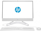 Моноблок HP 200 G4 21.5" Full HD i5 10210U (1.6) 8Gb SSD256Gb UHDG DVDRW CR Windows 10 Professional 64 GbitEth WiFi BT 65W клавиатура мышь Cam серый