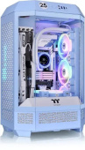 Корпус Thermaltake The Tower 300 Hydrangea голубой без БП Micro Tower mATX, mini-ITX (CA-1Y4-00SFWN-00)