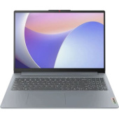 Ноутбук 16" Lenovo IdeaPad Slim 3 16IRU8 серый i3-1315U 8Gb/256Gb UHDGr noOS (82X80003RK)