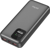 PERFEO (PF_E2081) - 20000 mAh/LED QC3.0/Type-C/2,черный