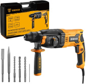 DEKO ZKH950 в кейсе с набором из 5 буров SDS+, 1050 Вт 083-1005