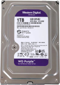 Жесткий диск 1Tb WD SATA-III WD10PURZ Surveillance Purple (5400rpm) 64Mb 3.5"