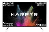 Телевизор Harper 55U770TS UHD-SMART Google Безрамочный
