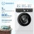 Стиральная машина INDESIT EWSB 5085 BK CIS черный люк