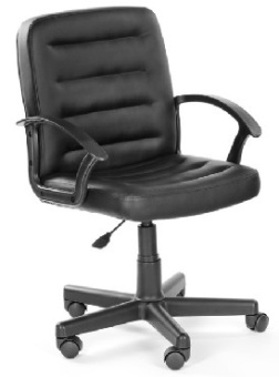 OLSS Кресло Чип 192 Ультра черный экокожа