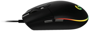 Мышь Logitech G102 LIGHTSYNC черный оптическая (8000dpi) USB (6but)