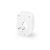 Сетевой фильтр Buro 100SH-W 1 роз. белый