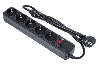 EXEGATE SP-5-5B (5 роз/5М/евровилка) черный