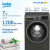 Стиральная машина BEKO B3WFR572AB 