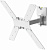 Кронштейн для телевизора Holder LCD-5520-B белый 32"-55" макс.45кг настенный поворотно-выдвижной и наклонный