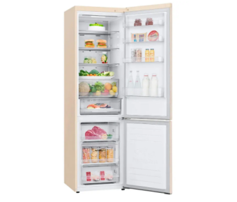 Холодильник LG GC-B509SESM бежевый