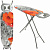 Гладильная доска Krosper M1 Estella моноблок KRE-M1 О9077 120х38см разноцветный
