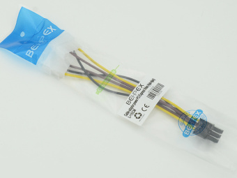 Кабель Molex 8980 PCI-E 6pin 0.15м