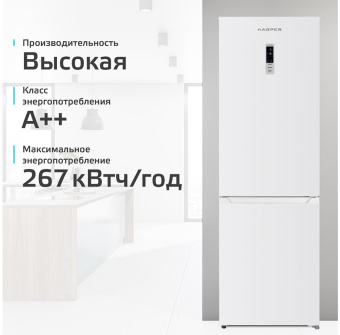 Холодильник Harper RH5559BI белый