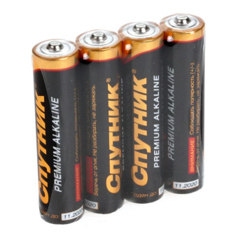 СПУТНИК PREMIUM ALKALINE LR03/4S/96