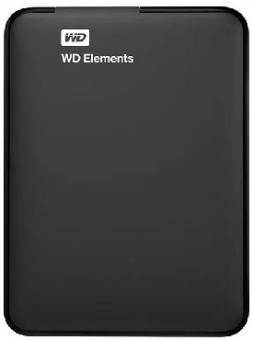 WD 1TB ELEMENTS PORTABLE USB3.0 (WDBUZG0010BBK-WESN) черный